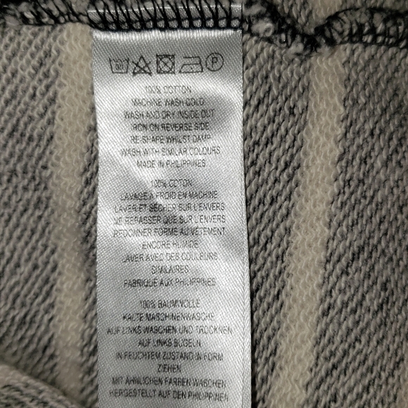 French Connection Normandy Stripe Tee Dress Sz 4 - Picture 6 of 10